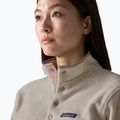 Кофта флісова жіноча Patagonia Lightweight Synchilla Snap-T Pullover oatmeal heather w/moonrise taupe 5