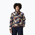 Кофта флісова жіноча Patagonia Lightweight Synchilla Snap-T Pullover smudge: smolder blue