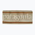 Пов'язка на голову Patagonia Powder Town hut tripper logo: weathered stone