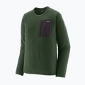 Кофта чоловіча Patagonia R1 Air Crew treeline green 2