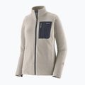 Кофта флісова жіноча Patagonia R1 Air birch white 4