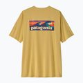 Футболка чоловіча Patagonia Capilene Cool Daily Boardshort Logo limestone yellow - light limestone yellow x-dye 2