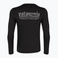 Лонгслів трекінговий чоловічий Patagonia Cap Cool Daily Hut Tripper LS black 2