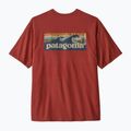 Футболка чоловіча Patagonia Boardshort Logo Pocket Responsibili rusty red 2