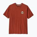 Футболка чоловіча Patagonia Great Waves Responsibili-Tee rusty red