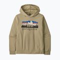 Кофта трекінгова чоловіча Patagonia Fitz Roy Foothills Daily Hoody weathered stone 2