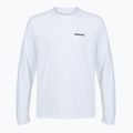 Лонгслів чоловічий Patagonia P-6 Logo Responsibili fiber white