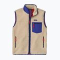 Жилет чоловічий Patagonia Classic Retro-X dark natural w/cobalt blue