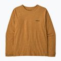 Лонгслів жіночий Patagonia P-6 Logo Responsibili-Tee LS dried mango