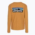 Лонгслів жіночий Patagonia P-6 Logo Responsibili-Tee LS dried mango 2