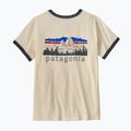Футболка жіноча Patagonia Fitz Roy Foothills Ringer Tee undyed natural 2