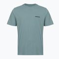 Футболка чоловіча Patagonia P-6 Logo blue sage