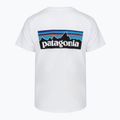 Футболка жіноча Patagonia P-6 Logo Responsibili-Tee fiber white 2