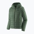 Пуховик жіночий Patagonia Down Sweater Hoody canopy green 11
