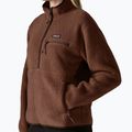 Кофта флісова жіноча Patagonia Retro Pile Marsupial berm brown 4