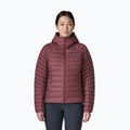 Пуховик жіночий Patagonia Down Sweater Hoody dark ruby