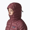 Пуховик жіночий Patagonia Down Sweater Hoody dark ruby 5