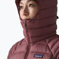 Пуховик жіночий Patagonia Down Sweater Hoody dark ruby 6