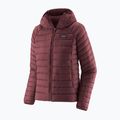 Пуховик жіночий Patagonia Down Sweater Hoody dark ruby 11