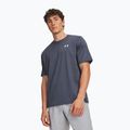 Футболка для тренувань чоловіча Under Armour Tech Vent midnight navy/white