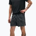 Шорти для бігу чоловічі HOKA Glide Short 5" Brief CLF PRT black/white