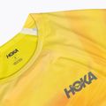 Футболка для бігу чоловіча HOKA Race Day Short Sleeve TR PRT hoka citrus print 3
