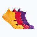 Шкарпетки HOKA No-Show Run Sock 3-pack egg yolk/cerise/virtual violet