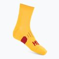 Шкарпетки HOKA Quarter Run Sock 3-Pack egg yolk/cerise/virtual violet 4