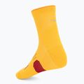 Шкарпетки HOKA Quarter Run Sock 3-Pack egg yolk/cerise/virtual violet 5