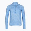 Кофта для бігу чоловіча HOKA Skyform Half Zip CLF PRT mineral blue