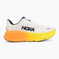 Кросівки для бігу чоловічі HOKA Bondi 9 white/neon tangerine 2