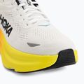 Кросівки для бігу чоловічі HOKA Bondi 9 white/neon tangerine 7