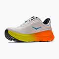 Кросівки для бігу чоловічі HOKA Bondi 9 white/neon tangerine 2