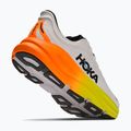 Кросівки для бігу чоловічі HOKA Bondi 9 white/neon tangerine 3