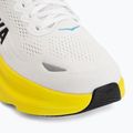 Кросівки для бігу чоловічі HOKA Bondi 9 Wide white/neon tangerine 7