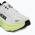 Кросівки для бігу жіночі HOKA Bondi 9 white/tart apple 7