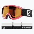 Маска лижна  дитяча lbnz Salomon Juke Access pink/tonic orange L39137500 6