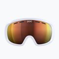Маска лижна  POC Fovea Mid Clarity hydrogen white/spektris orange 40408-8265 7