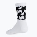 Велошкарпетки ASSOS Monogram holy white 4