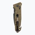 Ніж туристичний TB Outdoor CAC Serration Manche Toxifie PA6 GF khaki 3