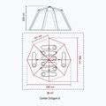 Намет кемпінговий для 8-ми осіб Coleman Cortes Octagon 8 orange 2