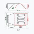 Намет кемпінговий для 4-х осіб Coleman Kobuk Valley 4 Plus green 2