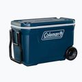Холодильник туристичний Coleman 62Qt Wheeled blue 2