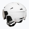 Шолом лижний Cairn Electron Visor mat white 2