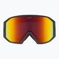 Окуляри лижні Cairn Frost Pure mat black red 2