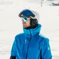 Шолом лижний Cairn Rise II Visor mat white 6