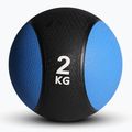 М'яч лікарський Sveltus Medicine Ball Rubber 2 кг blue/ black 2