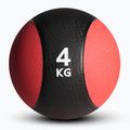 М'яч лікарський Sveltus Medicine Ball Rubber 4 кг red/ black 2