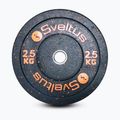 Диски бамперні олімпійські Sveltus Olympic Disc Bumper 2,5 кг black
