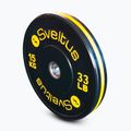 Диски бамперні олімпійські Sveltus Training Olympic Disc 15 кг black 2